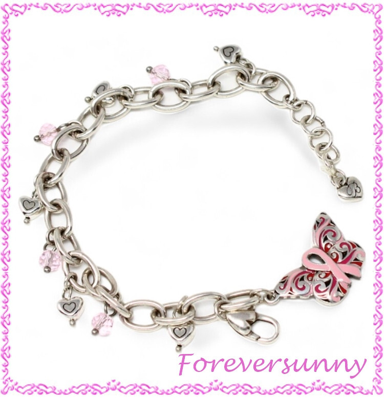 Brighton Power of Pink Butterfly Breast Cancer Ribbon Retired