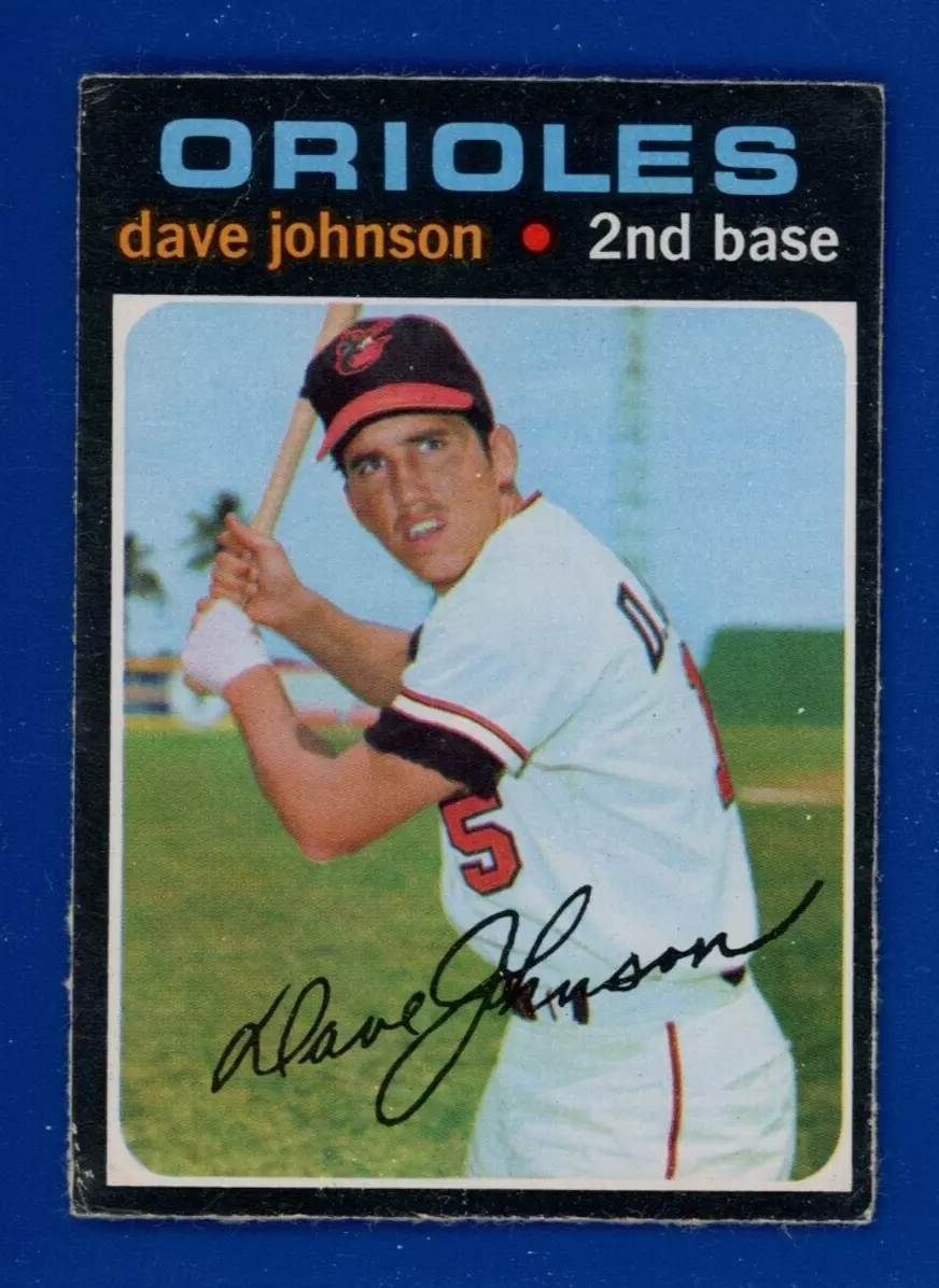 Dave Johnson trading card