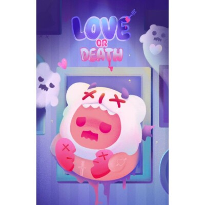 SHINWOOゴーストベア LOVE OR DEATH シリーズ 1体羽無し F.UN ShinWoo LOVE OR DEATH Baby Ghost Bear HEARTBREAK Figure OPEN