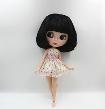 12 Blyth Doll From Factory Doll Black Short H...