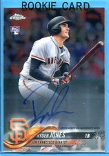 RYDER JONES ~ 2018 Topps Chrome Baseball Rookie Autographs #RARJ (B761)