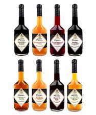 Cuisine Perel Gourmet Vinegar and Balsamic Vinegar Variety Selections 6.8 Fl.Oz.