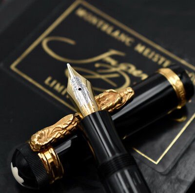 MONTBLANC 1993 Imperial Dragon Writers Limited Edition 888 Gold
