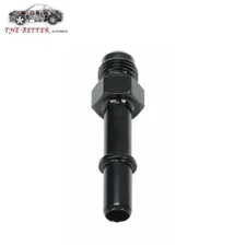 6AN AN6 EFI Fuel Adapter Fitting to 5/16" Male GM Quick Connect LS Black