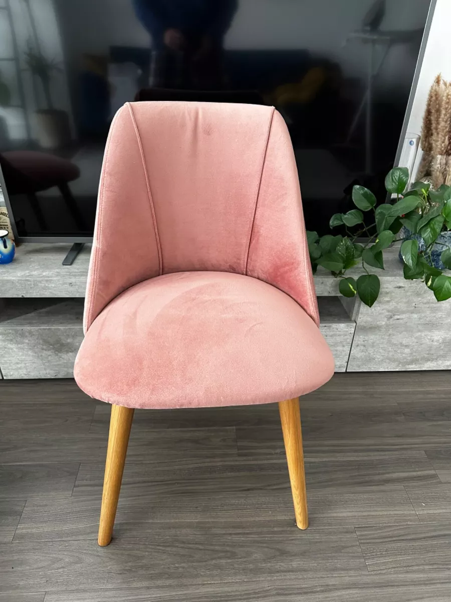 Made cheap pink chair
