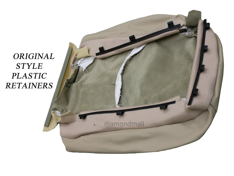 Cubierta de asiento de cuero estilo antiguo para Mercedes Benz 1990-95 300SL 500SL 600SL R129 Foto 2 de 4