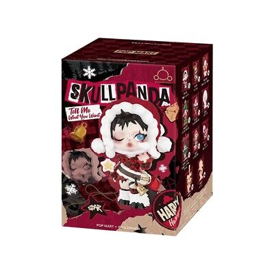 POPMART SKULLPANDA Tell Me What You Want Xmas Blind Box POPMART SKULLPANDA Tell Me What You Want Xmas Blind Box