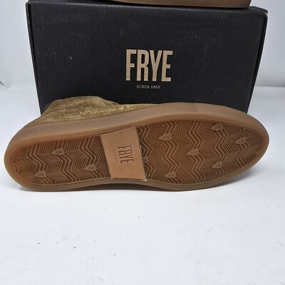 Frye Boots Mens Walker Midlace High Top Suede Leather Shoes  display picture 1
