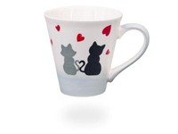 "Tea4Chill Teetasse / Kaffeetasse / Teebecher/ Tasse \"Cats\" 250Ml Aus Keramik"