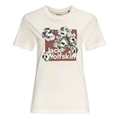 Jack Wolfskin Damen T-Shirt Kurzarmshirt Florell Box