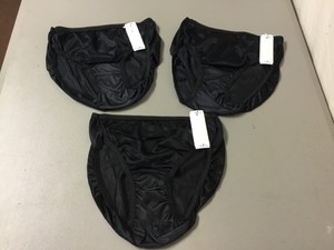 Nuevo con etiquetas 3 Usa Made Nancy King Viejo Stock Hi-Cut Panty tamaño 5  Negro #163W | eBay