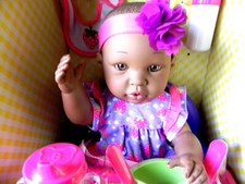 MY SWEET LOVE BABY DOLL AND ACCESSORIES 8 PIECES