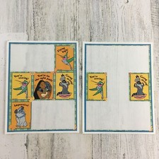 Vtg Hallmark Disney Pocahontas Reward Stickers Partial Sheets Teacher