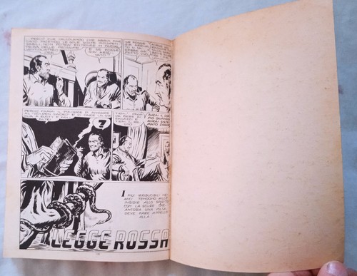 Zagor Scritta Rossa n° 8 " La Vendetta di Zagor" con errore di stampa - Foto 4 di 5
