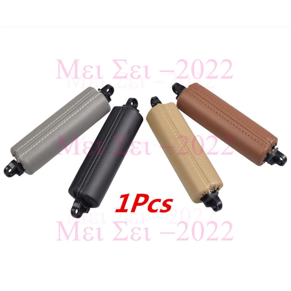 Manija de puerta interior delantera izquierda negra apta para VW Volkswagen Touareg 2003-10 Foto 2 de 4