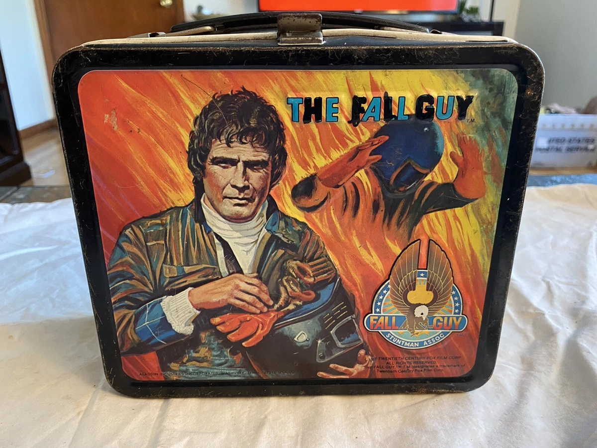 THE FALL GUY METAL LUNCH BOX ORIG HIGH GRADE C8 | eBay