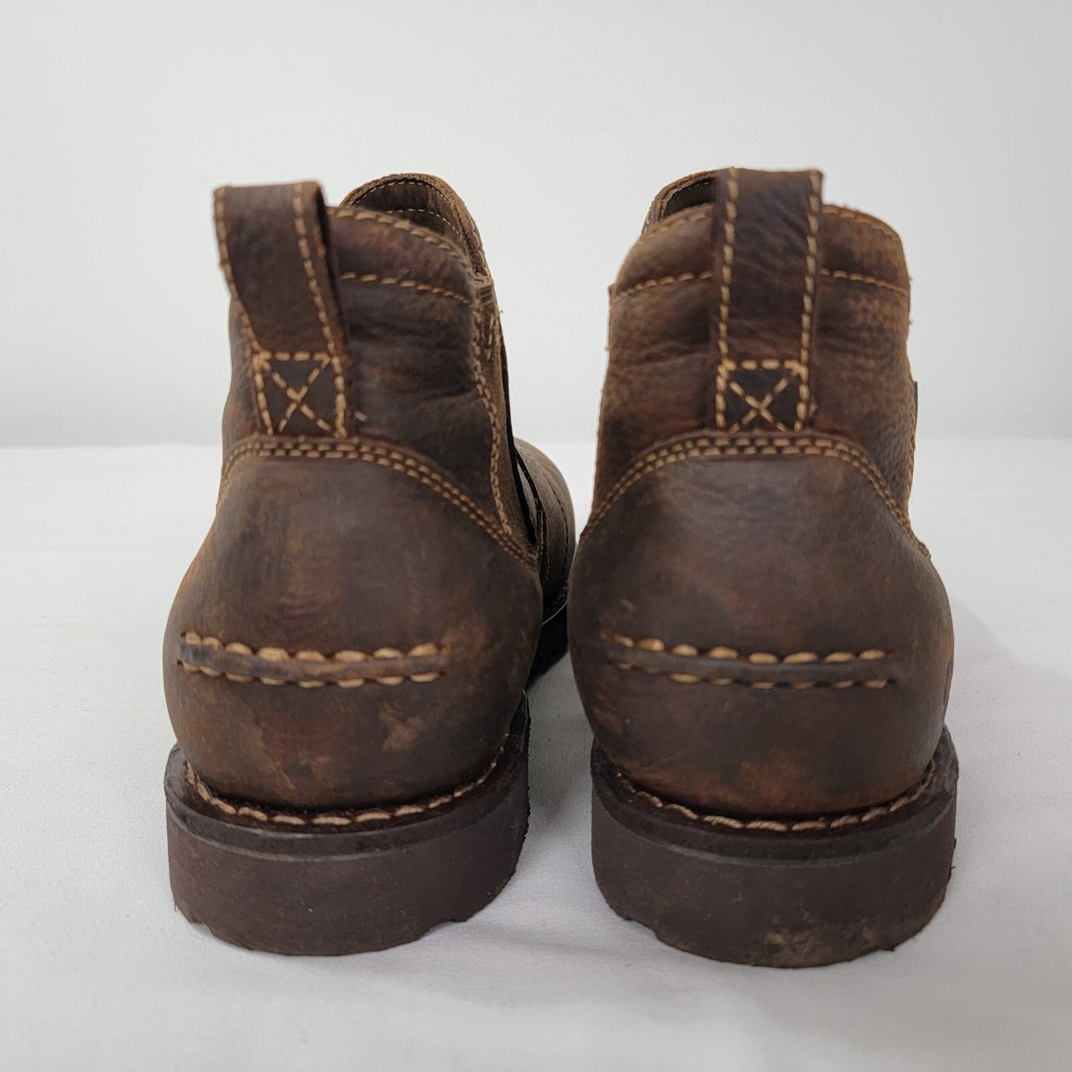 Cabela\'s Slip on Brown Gore Tex  Boots Shoes Men\'s Size 8 EE Vibram Gumlite Mens Cabelas 81-1186 Gore-Tex Vibram Leather | Mercari main image 2