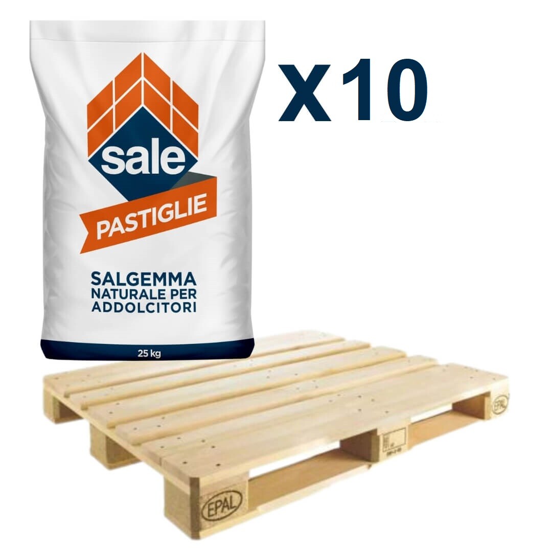 Italkali Pastillas De Sal Gemma Sal Ablandador Sacos De 25 KG – Palet De ...