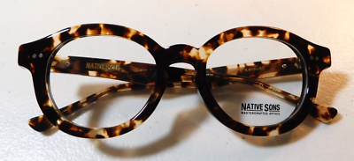 BRAND NEW NATIVE SONS KEROUAC HONEY TORTOISE 50/21 W/ORIGINAL CASE