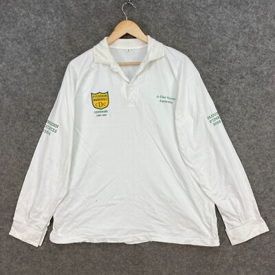 Randwick Petersham Marrickville Shirt Mens Size XL Vintage Cricket NSW 26121