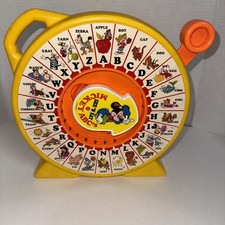 Vintage 1989 Mattel See 'N Say Disney Mickey Mouse ABC's Toy Tested Works