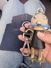 PRADA Saffiano Robot Keychain Charm with Box E9616 A4 — photo 8