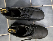 New Dr Doc Martens Sussex Leather Chukka Boots Black, Men's US size 10 no box