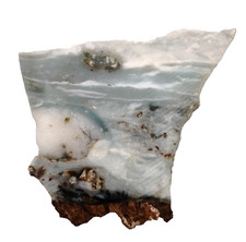 BC Ocean Picture Stone 127g Slab Cabbing Lapidary