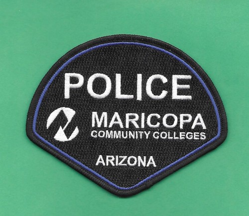 ARIZONA- MARICOPA COMMUNITY COLLEGES- CAMPUS POLICE- FULLY EMBROIDERED