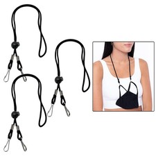 Serenable 3 PCS Adjustable Mask Lanyard Face Mask Extender Ear Saver Neck Strap