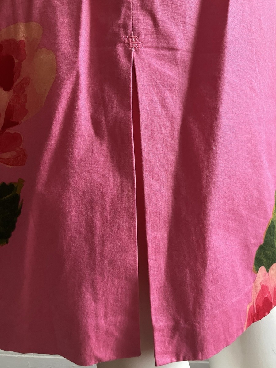 Blumarine S/S 2001 Pink Rose Floral Skirt IT 44 – Anna Molinari