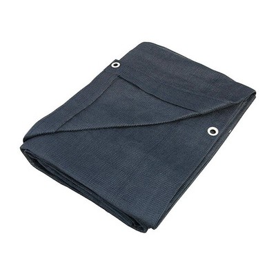 GRAINGER APPROVED 5WUC0 Tarp,Black,20 ft L,20 ft W,Polyethylene 5WUC0