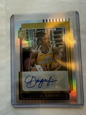 2025 Panini Donruss WNBA Crystal Dangerfield Silver Holo SP Auto 🔥 Sparks