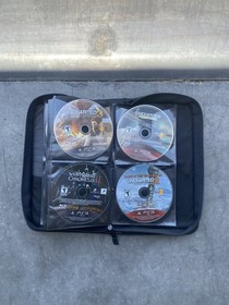 (60) Xbox 360 / PS3 Loose Game Lot With CD Book Unplayed Untested Good Condition