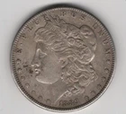 1889 P MORGAN ONE DOLLAR 90% SILVER PHILADELPHIA UNITED STATES AMERICA $1 COIN