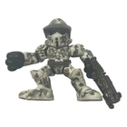 Vtg Star Wars Galactic Heroes ARF Trooper Figure White Gray Camo Loose Toy