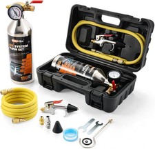 Ac Flush Kit Hose Stainless Steel Cylinder Gun Auto Air Conditioning R134a R12 R