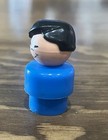 Vintage Fisher Price Little People Asian Boy Figure with Blue Body — photo 4
