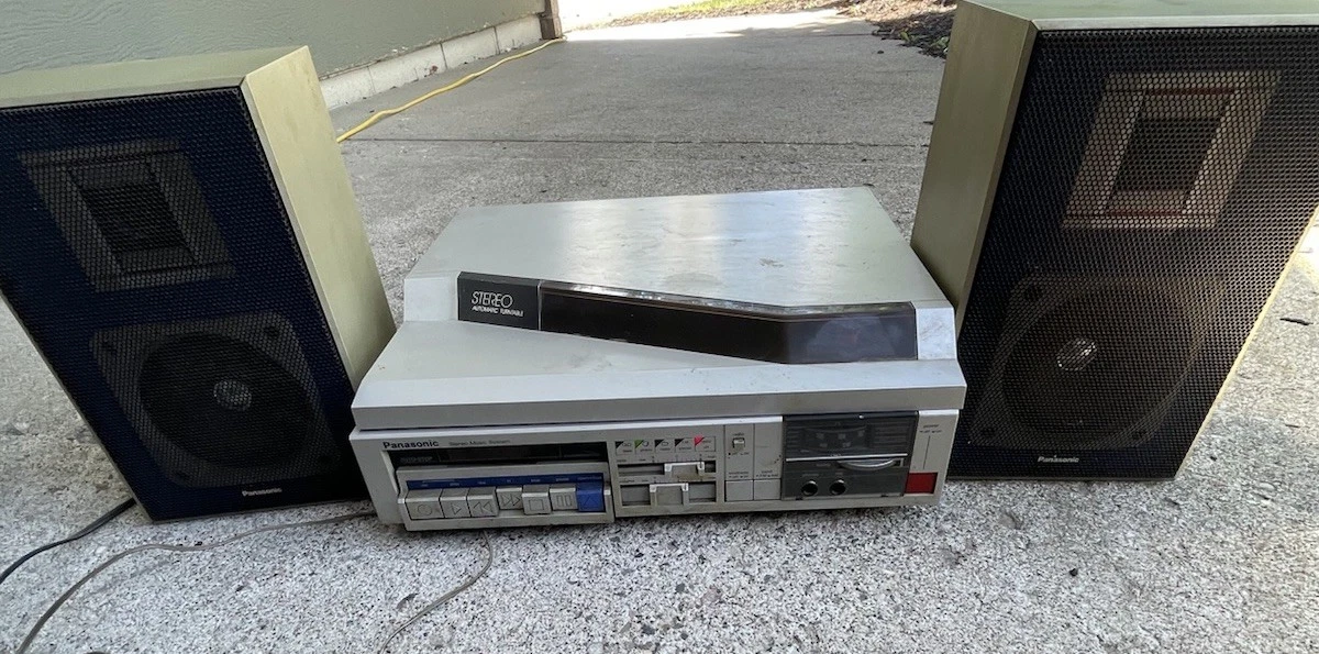 Vintage Panasonic Stereo In Vintage Record Players for sale | eBay