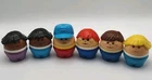 Fisher Price Little Tikes Toddle Tots Lot of 6 Vintage Chunky People Figures