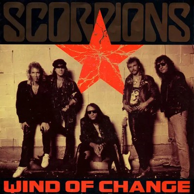 Scorpions Wind Of Change / Restless Nights Vinyl Single 7inch NEAR MINT