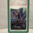 Panini 2024 Prizm Drake Maye Fireworks Green Wave Prizm RC #22 PSA 9