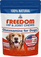 Freedom Joint Chews, Dog Glucosamine Packed with Super Nutrients, Delicious Hip