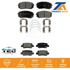 Front Rear Ceramic Brake Pads Kit For Kia Seltos With Electric Parking