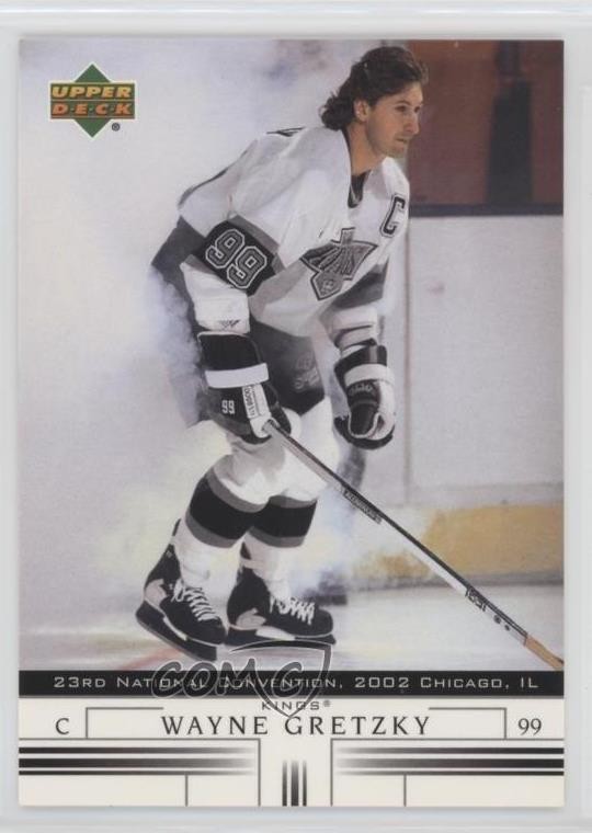 2002 Upper Deck Spokesmen Set National Convention Wayne Gretzky #N-8 HOF s1i