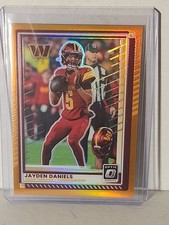 2025 Panini Donruss Optic Football Jayden Daniels Orange Prizm /299 