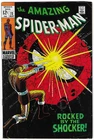 Amazing Spider-Man #72 FN+ Shocker Appearance Classic Romita Cover Marvel