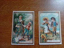 Liebig Old Cards Chromos S 243  2 Cartes