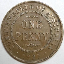 1927 Australia 1 Penny (Lot#2)