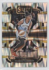 2024 Panini Select WNBA Concourse Silver Flash Prizm Diamond DeShields #100 11sc